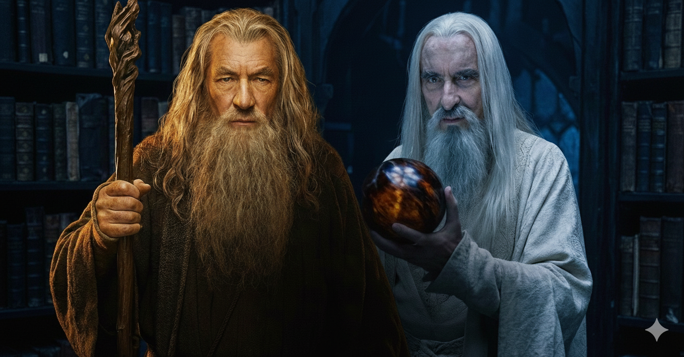 Gri Gandalf Ak Saruman’ın bilmediği neyi biliyordu?
